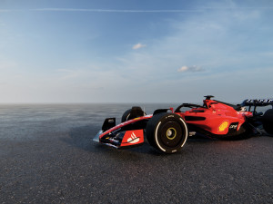 F1 Ferrari SF23 2023 Model 3D