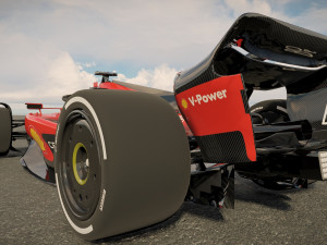 F1 Ferrari SF23 2023 Model 3D