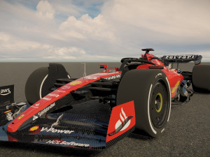 F1 Ferrari SF23 2023 Model 3D