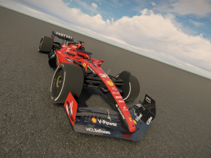 F1 Ferrari SF23 2023 Model 3D