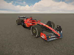 F1 Ferrari SF23 2023 Model 3D