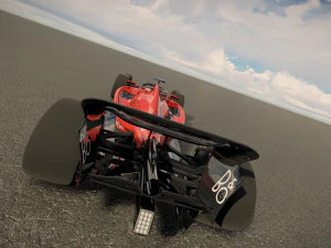 F1 Ferrari SF23 2023 3D Model