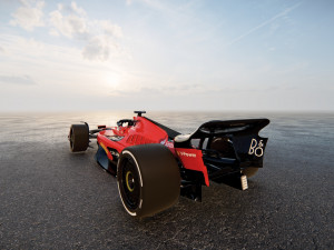 F1 Ferrari SF23 2023 Model 3D