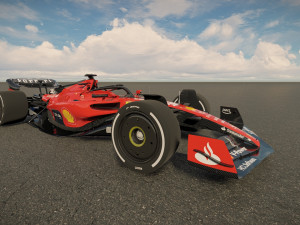 F1 Ferrari SF23 2023 Model 3D