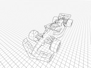 F1 Ferrari SF23 2023 Model 3D