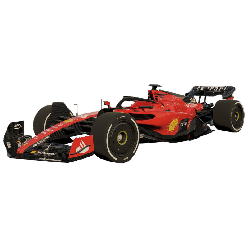 F1 Ferrari SF23 2023 Model 3D .c4d .max .obj .3ds .fbx .stl .blend 