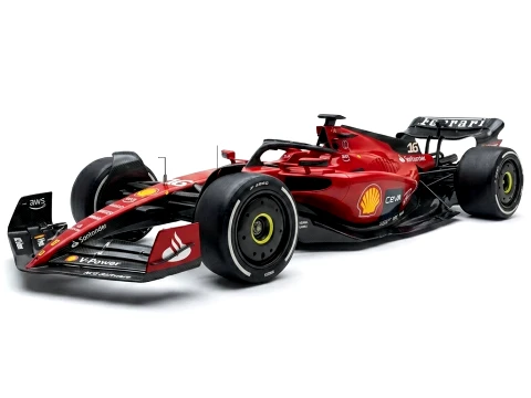 F1 Ferrari SF23 2023 3D Modell