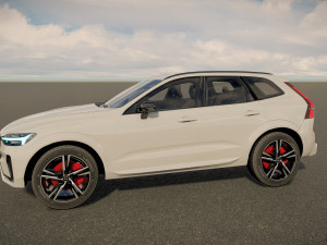 Volvo XC60 2023 3D Model