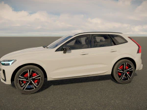 Volvo XC60 2023 3D Model