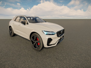 Volvo XC60 2023 3D Model