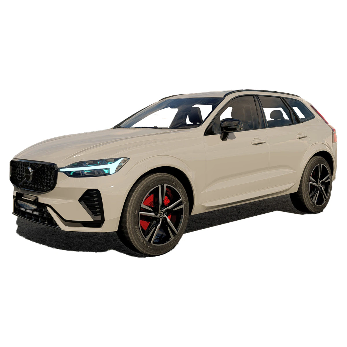 Volvo XC60 2023 3D Model .c4d .max .obj .3ds .fbx .stl .blend 