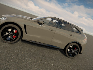 Jaguar F-Pace SVR 2023 3D Model
