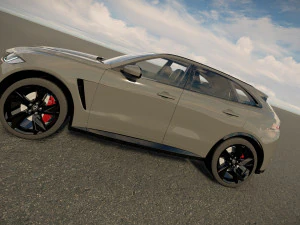 Jaguar F-Pace SVR 2023 3D Model