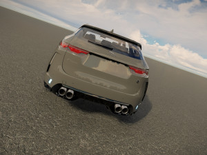 Jaguar F-Pace SVR 2023 3D Model