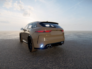 Jaguar F-Pace SVR 2023 3D Model