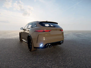 Jaguar F-Pace SVR 2023 3D Model