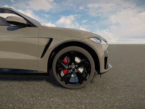 Jaguar F-Pace SVR 2023 3D Model