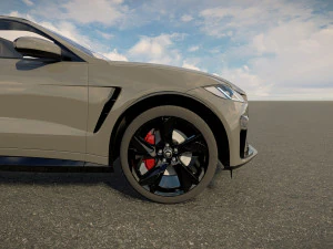 Jaguar F-Pace SVR 2023 3D Model