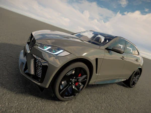 Jaguar F-Pace SVR 2023 3D Model