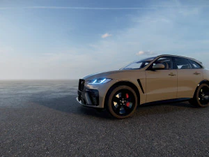 Jaguar F-Pace SVR 2023 3D Model
