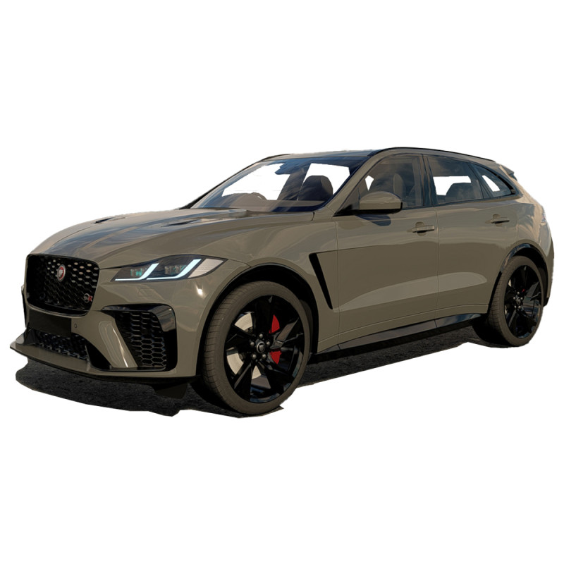 Jaguar F-Pace SVR 2023 3D Model .c4d .max .obj .3ds .fbx .stl .blend 