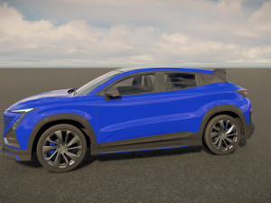 Changan Uni-T-S 2023 Model 3D