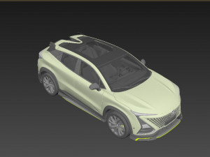 Changan Uni-T-S 2023 Model 3D