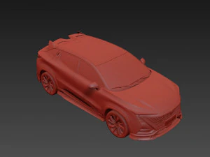 Changan Uni-T-S 2023 3D Model