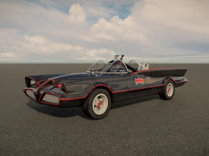 Batmobile 1966 3D Model