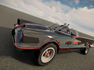 Batmobile 1966 3D Model