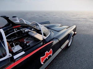 Batmobile 1966 3D Model
