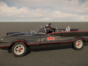 Batmobile 1966 3D Model