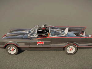 Batmobile 1966 3D Model
