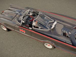 Batmobile 1966 3D Model