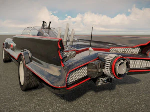 Batmobile 1966 3D Model