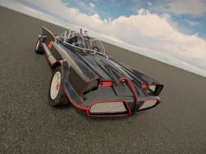 Batmobile 1966 3D Model