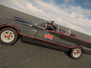Batmobile 1966 3D Model