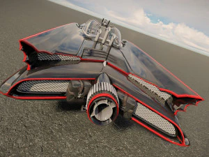 Batmobile 1966 3D Model