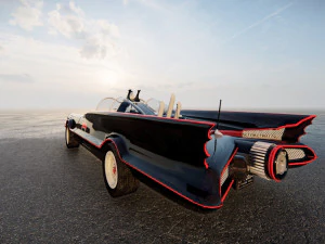 Batmobile 1966 3D Model