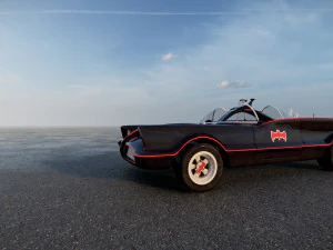 Batmobile 1966 3D Model