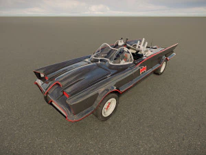 Batmobile 1966 3D Model