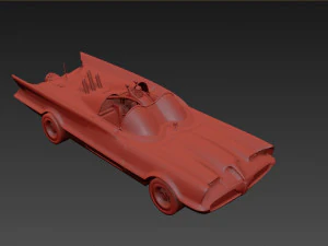 Batmobile 1966 3D Model