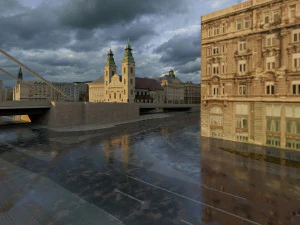 Budapest 3D Model