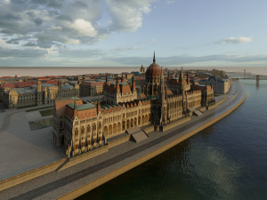 Budapest 3D Model