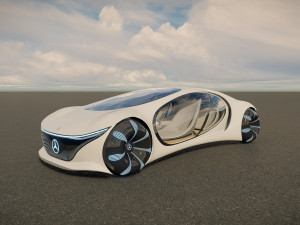 Mercedes Vision Avtr 3Dモデル