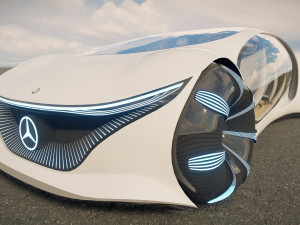Mercedes Vision Avtr 3Dモデル