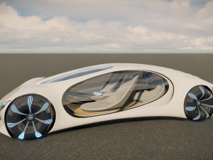 Mercedes Vision Avtr 3Dモデル