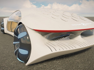 Mercedes Vision Avtr 3Dモデル