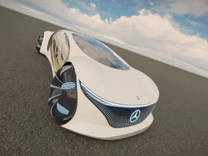 Mercedes Vision Avtr 3D Model