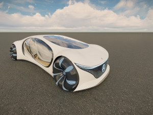 Mercedes Vision Avtr 3Dモデル